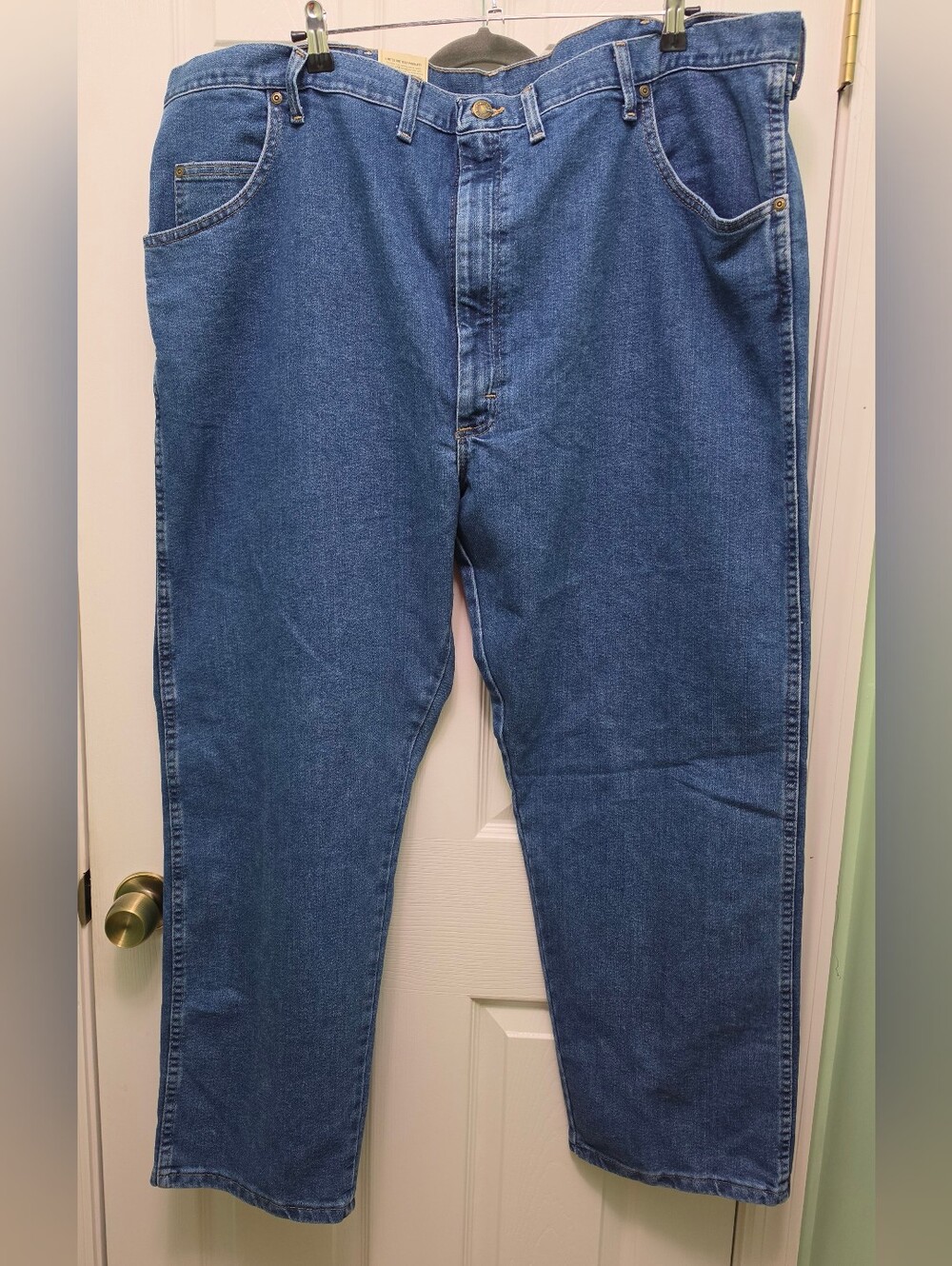 Wrangler Mens Big & Tall 48x30 Rugged Wear Flex Denim Stretch Jeans NWT 35005SW